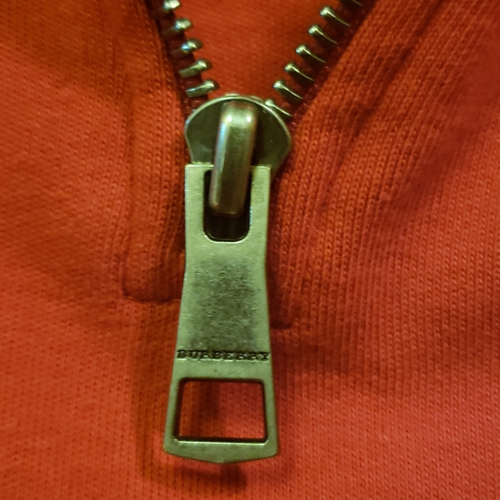 Burberry Zipper Pullover Size Small - image 4